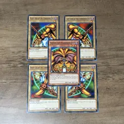 5-Cards Exodia the Forbidden One - YuGiOh Legendary Decks II LDK2-ENY04-ENY08 - Image 1