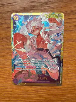Monkey.D.Luffy OP05-119 SEC - One Piece TCG - English Card Secret Rare - Image 1