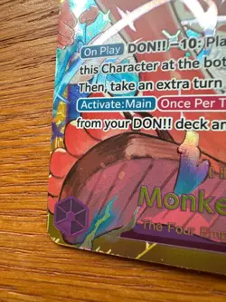 Monkey.D.Luffy OP05-119 SEC - One Piece TCG - English Card Secret Rare - Image 2