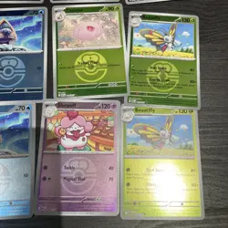 Pokemon bundle Ascended Heroes Reverse Holo bundle LOVE BALL pattern 12 x cards - Image 5
