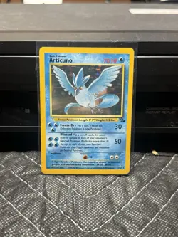 Pokemon TCG Articuno Holo Rare Card 2/62 Fossil Set 1999 Lightly Played - Image 1