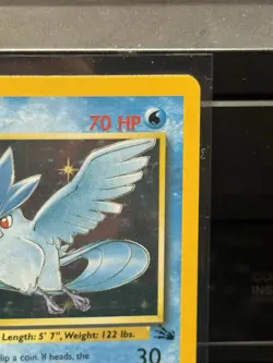 Pokemon TCG Articuno Holo Rare Card 2/62 Fossil Set 1999 Lightly Played - Image 4