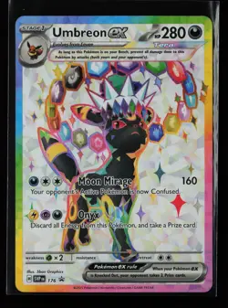Umbreon ex SVP 176 Holo SV: Scarlet & Violet Promo Pokemon Card - Image 1