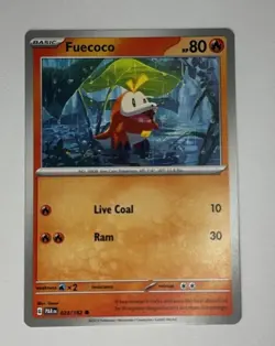 Pokemon TCG Fuecoco Scarlet & Violet Regular Lot 5 Cards English/Korean - Image 2