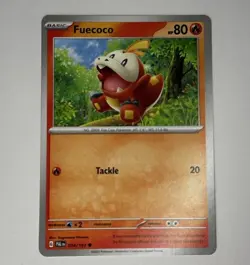 Pokemon TCG Fuecoco Scarlet & Violet Regular Lot 5 Cards English/Korean - Image 3