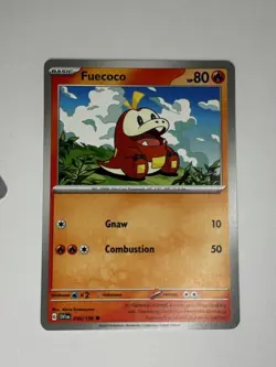 Pokemon TCG Fuecoco Scarlet & Violet Regular Lot 5 Cards English/Korean - Image 5