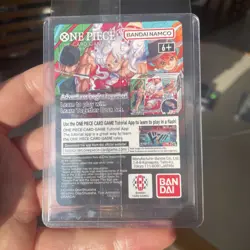 One Piece Card Game Monkey D. Luffy US Voyage Promo Sealed College Basketball - Image 3
