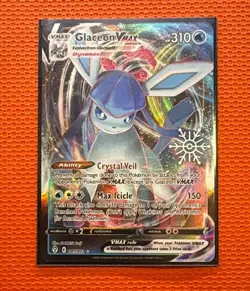 Miscellaneous Cards & Products #041/203 Glaceon VMAX Mint - Image 1