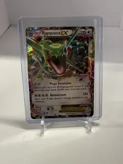 Pokemon TCG Rayquaza EX XY69 Holo Black Star Promo Card - Image 3