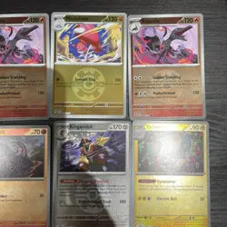 Pokemon bundle Ascended Heroes Reverse Holo bundle DUSK BALL pattern 12x card - Image 3