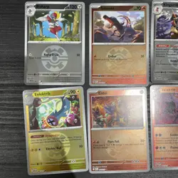 Pokemon bundle Ascended Heroes Reverse Holo bundle DUSK BALL pattern 12x card - Image 4