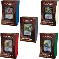 MTG Strixhaven School of Mages Commander Deck Set Of 5 - Factory Sealed - Image 1
