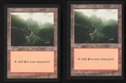 2x Mountain Mirage Magic the Gathering MTG Qty 2 - Image 1