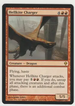 Hellkite Charger - Zendikar LP Magic: The Gathering MTG - Image 2