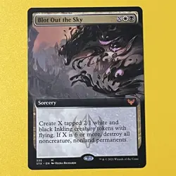 Blot Out the Sky | Extended Art | M | 335 | Strixhaven: School of Mages | MTG - Image 1