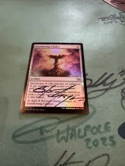 Everflowing Chalice Double Masters Foil Signed - Image 1