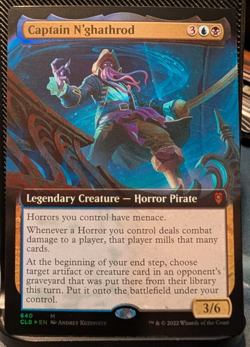 Captain N'ghathrod (Extended Art) Foil - Image 1