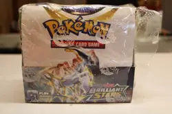 Pokemon TCG Sword & Shield Brilliant Stars Booster Display 36 Packs NEW - Image 1