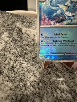 Pokemon TCG Vaporeon Master Ball Holo #022 Prismatic Evolutions NM - Image 5