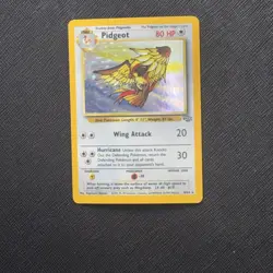 Pokemon Pidgeot Jungle 8/64 Holo 1999 WOTC TCG Card - MP - Image 1