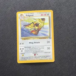 Pokemon Pidgeot Jungle 8/64 Holo 1999 WOTC TCG Card - MP - Image 2