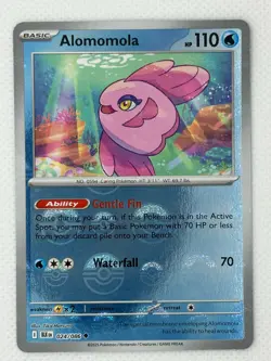 Alomomola (Poke Ball Pattern) Holo Black Bolt Uncommon 024/086 Pokemon TCG - Image 1