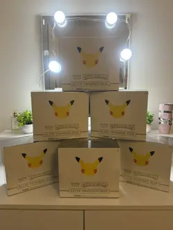 Pokemon Celebrations Elite Trainer Box ETB 25th Anniversary Factory Sealed x7 820650809439 - Image 1