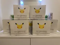 Pokemon Celebrations Elite Trainer Box ETB 25th Anniversary Factory Sealed x7 820650809439 - Image 2