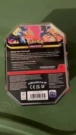 Pokemon TCG Mega Charizard X & Y EX Tins Sealed SET OF 2 - Image 3