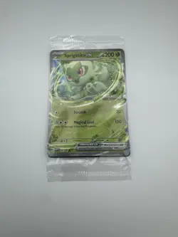 Pokemon Sprigatito EX SVP 087 Black Star Promo Ultra Rare Factory Sealed - Image 1