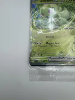 Pokemon Sprigatito EX SVP 087 Black Star Promo Ultra Rare Factory Sealed - Image 4