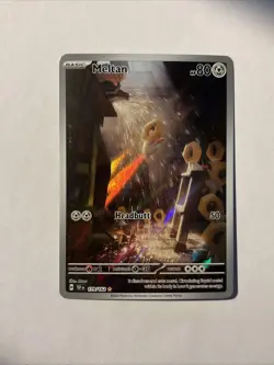 Meltan 179/162 Illustration Rare IR Temporal Forces Holo TEF NM Pokemon TCG - Image 1