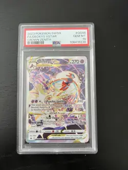 2023 Pokemon Sword And Shield Crown Zenith Deoxys VSTAR #GG46 PSA 10 - Image 1