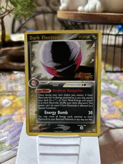 Pokemon Dark Electrode EX Team Rocket Returns Holo Rare Reverse Holo 70 HP 4/109 - Image 1