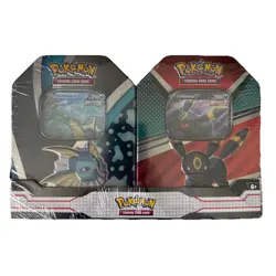Pokemon TCG V Heroes Bundle Tins: 2-Pack of Vaporeon & Umbreon Brand New! - Image 1