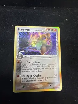 2005 Pokemon Delta Species Reverse Holo 10/113 Marowak - Image 1