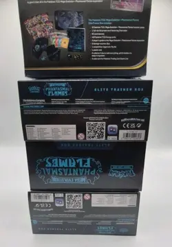 Phantasmal Flames Elite Trainer Box ETB Pokemon Lot of 4 Sealed/New - Image 3