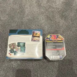 Pokemon TCG Twilight Masquerade Pokemon ETB Charizard X Tin Bundle - Image 2