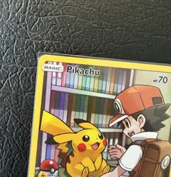 Pokemon TCG Sun & Moon Cosmic Eclipse Pikachu Full Art 241/236 NM/M - Image 2
