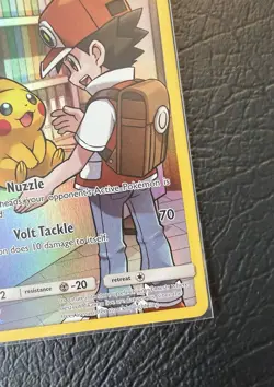 Pokemon TCG Sun & Moon Cosmic Eclipse Pikachu Full Art 241/236 NM/M - Image 5