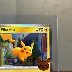 Pokemon TCG Pikachu Trick or Trade 2023 062/193 Regular Common Holo Foil - Image 3