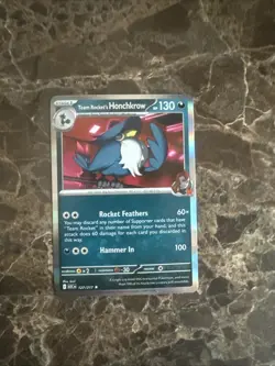 Pokemon TCG - Ascended Heroes - (Holo Rare) - Team Rocket's Honchkrow - 127/217 - Image 1
