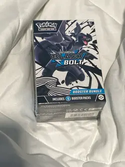 Pokemon TCG Scarlet & Violet - BLACK BOLT booster bundle FACTORY SEALED 6 packs - Image 1