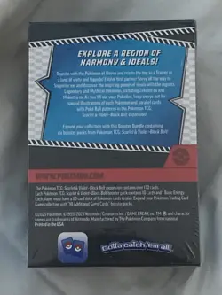 Pokemon TCG Scarlet & Violet - BLACK BOLT booster bundle FACTORY SEALED 6 packs - Image 2