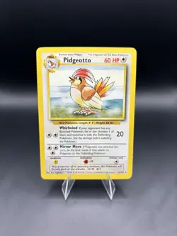 Pokemon TCG Pidgeotto 22/102 - Base Set Unlimited Rare - LP/MP - Image 1