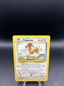 Pokemon TCG Pidgeotto 22/102 - Base Set Unlimited Rare - LP/MP - Image 2