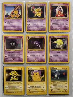 Pokemon TCG Base Set Unlimited Bulk Common Uncommon Rare Vintage Non Holos - Image 2