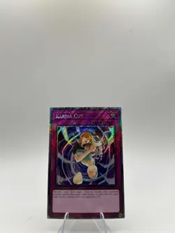 Karma Cut (Platinum Secret Rare) RA04-EN128 1st Ed Yugioh NM - Image 1