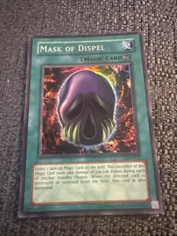 Yu-Gi-Oh! TCG Mask of Dispel Labyrinth of Nightmare LON-EN017 Unlimited sr - Image 1