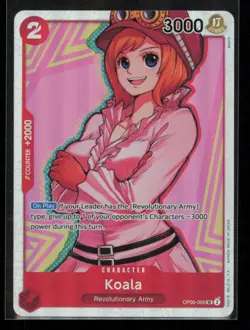 Koala (Reprint) OP05-006 One Piece Premium Booster -The Best- Super Rare NM - Image 1
